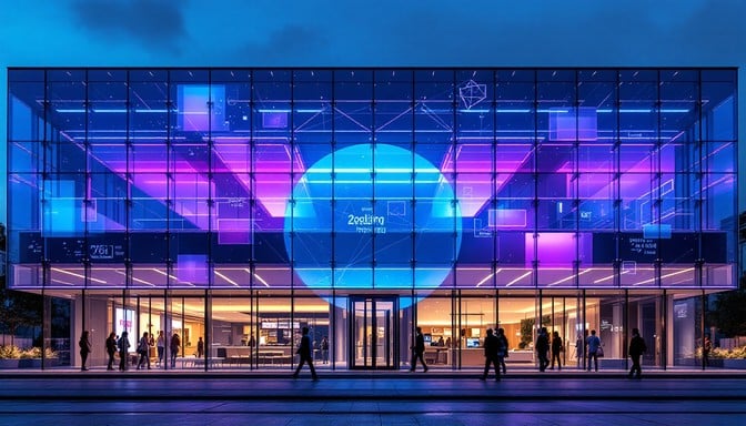 futuristic-digital-facade-stockcake